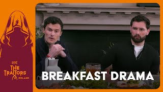 Breakfast tensions boil over | The Traitors Ireland