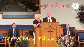 Sunday Evening Service: Mr&Mrs Tilson’s Special Song @obclive1881-MrsLillard