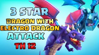 BEST TH11 No Siege ATTACK STRATEGY | Th11 Lightening Spell DragLoon | Th11 Zap DragonLoon Attack Coc