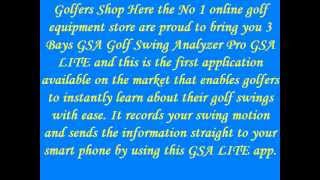 Golf Swing Anaylser By 3 Bays GSA Pro.avi