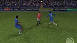 Great tackle on Wayne Rooney by Juliano Belletti - Fifa 10