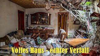 Lost Place verlassenes Traum Urbex Haus eingerichtet möbliert natürlicher Verfall Decay Zeitkapsel