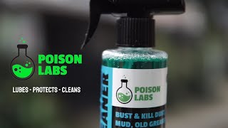 Poison Labs X Bang Pei Adanya | Bike Cleaner | Chain Lube (1minute version)