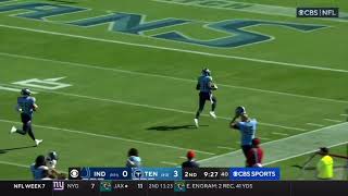 Matt Ryan throws pick 6 against the Titans