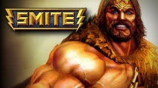 Smite Hercules gameplay w/commentary ( First time playing )