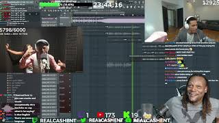 RAKAI and PLAQUEBOYMAX FREESTYLE x New Song ( 24 HOUR STREAM ) LIVE REACTION