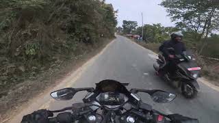 Expected Dhulo, Got Smooth Road 😆 Lamjung Ride Vlog