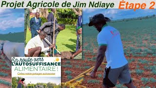 Étape 2 // recherche de personnel local  expérimenté et travailleur / Projet agricole de Jim Ndiaye