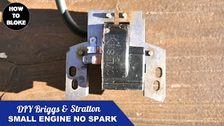 DIY #HowToBloke 🇬🇧 Briggs & Stratton lawn mower engine Not Starting No Spark — Check|Fix|Repair