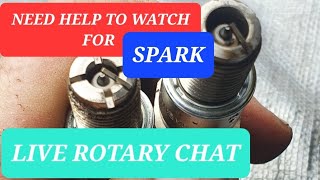 kingatow crew #LIVE need help watch for spark on rx8 rotary