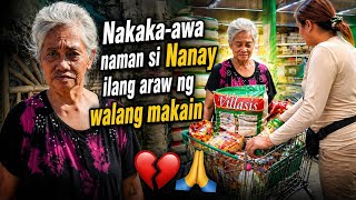 NATUTULOG NG GUTOM ,KAWAWA NAMAN SI NANAY VICTORIA 😢 