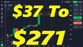 Deposit $37 Withdraw $271 On QUOTEX With Robot Cross Signal Ultimate