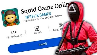 🔥i played squid game ON phone copy🤨 verson ||(play stor game) || in hindi 💥