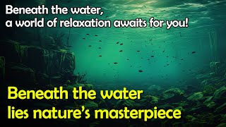 Underwater ASMR Relaxing Water Sounds Gentle Bubbles Serene Visuals for Ultimate Calm | Auxpal