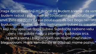 Međugorje Poruka 25. listopad 2022