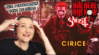 Ghost “Cirice” LIVE REACTION 👻 | Concert Energy, Chills & Our New Favorite Song!