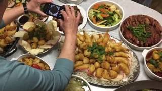 DINNER FEAST with extended family!
