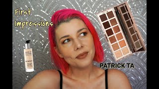 Trying the NEW Patrick Ta Major Dimension Paette