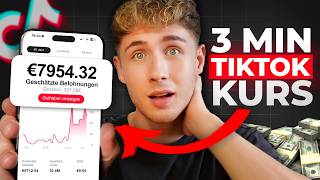 Der schnellste TikTok Kurs um in 2025 Geld zu verdienen!