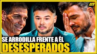 Gabriel Rufián kneels before Pedro Sánchez to save the left | L17