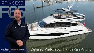 NEW Princess F65 Detailed Broker Walkthrough with Ken Knight | Available to view in Swanwick, UK