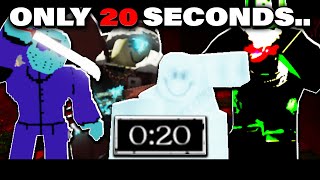 FORSAKEN but I only have 20 SECONDS TO WIN..