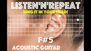 [Absolute Pitch]Ring it in your head before you hear it 39 F#5