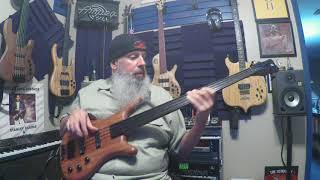 Tapewounds on my fretless Corvette