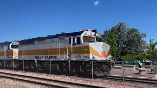 The Grand Canyon Railway Train Leaving the Station