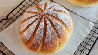 How to make Best Crusty and Fluffy Milk Bread ｜Simple Baking Recipe