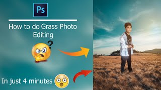 How to do grass photo editing in Photoshop CC | Tutorial for beginners| Tutorial by Lucky Editz