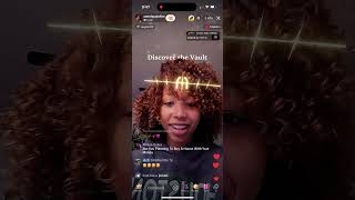 Zonnique Jailene TikTok live