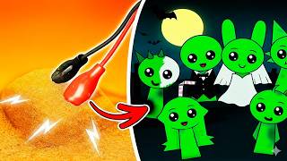 😱 Spooky DIY Chaos 💫 Zombie Gamebook Meets Incredibox Crafts ✂️