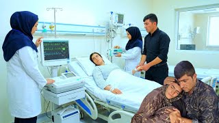 Arezo's hospitalization and the moments when Davud just stared at the ECG...