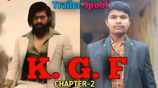 KGF Chapter 2 Trailer|Hindi|Yash|Sanjay Dutt|Raveena Tandon|Sumit Rajput Gajraula। Trailer Spoof।