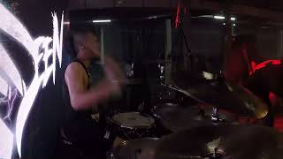 DANG BOI - RUDEEN. PEAKAY FARHAN DRUM CAM Live at Rocket Garage 2.0 Kuantan