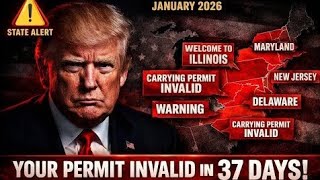 Big Shift in Gun Laws: Seven U.S. States Scrap Concealed Carry Permits from January 2026