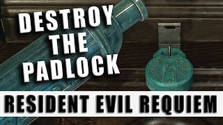 Destroy the Padlock Resident Evil Requiem - Lead Researcher's Office Padlock Resident Evil 9