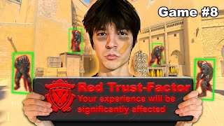 I Survived 10 Games On The LOWEST Trust Factor Possible...