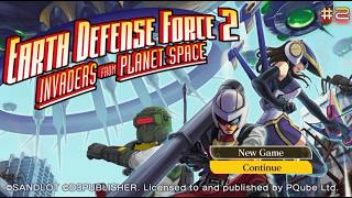 Earth Defense Force 2: Invaders from Planet Space Longplay #2 (Playstation Vita)