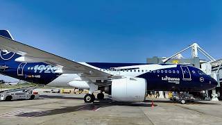 Photos of Lufthansa’s 100th Anniversary Livery: Airbus A320-271N at Lisbon Airport