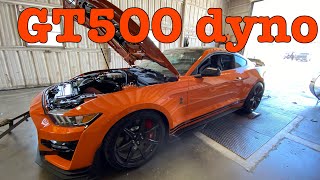 Shelby GT500 Dyno pulls
