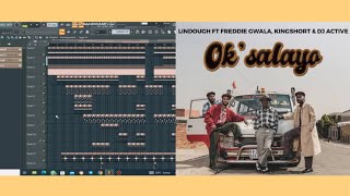 how to make mzokwane like Lindough ft Freddi gwala,kingshort & DJ Active in FL studio free flp