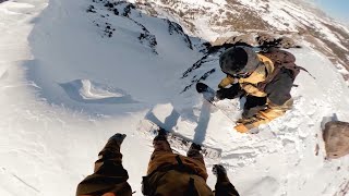Backcountry Snowboarding in the Eastern Sierras 1/28/2020