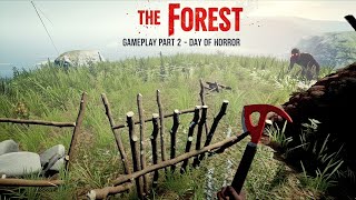 The Forest: Can We Survive the First Night?🤔(Part 2)#theforest #2 #princegaming #marathi 