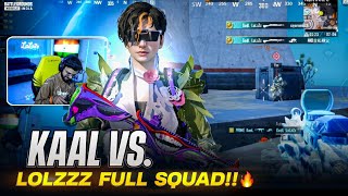 KaaL 1v4 Against @LoLzZzGaming & 10 Streamer Squads 🤯 | Fastest 1v4 Clutches 🔥 | BGMI