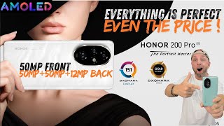 Honor 200 Pro AMOLED 5G, 512GB, 5200mAh Battery, Triple 50MP Camera 4K HDR: A Gem Under $500!