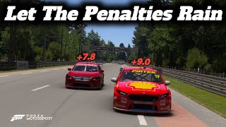 Forza Motorsport - A Battle Of Penalties In The V8 Supercars At Le Mans
