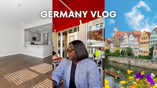 GERMANY VLOG; APARTMENT HUNTING IN GERMANY, AMZON HAUL, SPENDING TIME WITH FAMILY & SHOPPING
