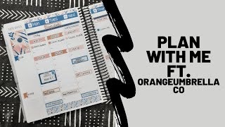 PLAN WITH ME // FT. ORANGEUMBRELLA CO // ERIN CONDREN HOURLY